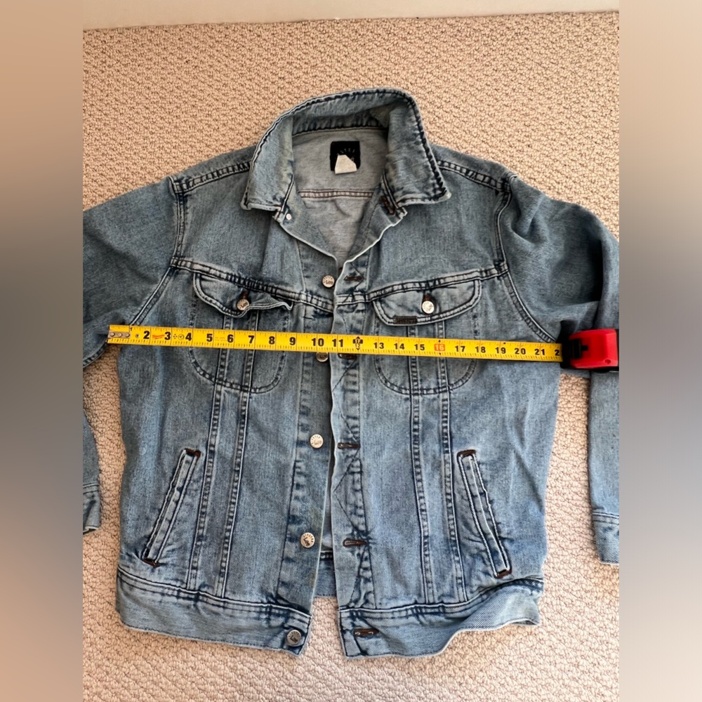 Vintage Lee Jean jacket, denim Trucker size M - Picture 3 of 5